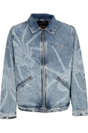 IUTER Jakke, Herre, Blå, L, Denim, Spider Denim Ally Jakke Blå