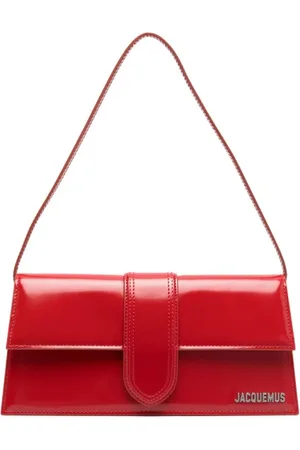 Jacquemus Taske, Dame, Rød, ONE SIZE, Uld, Rød Lang Bambino