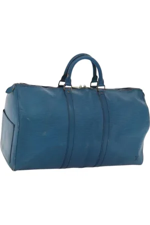 LOUIS VUITTON Pre-owned, Dame, Blå, ONE SIZE, Tyl, Pre-owned Laeder louis-vuitton-tasker