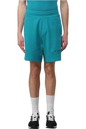 Armani Exchange Shorts, Herre, Grøn, XL, Uld, Stilfulde Grønne Atletiske Shorts