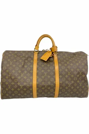 LOUIS VUITTON Pre-owned, unisex, Brun, ONE SIZE, Tyl, Pre-owned canvas tasker