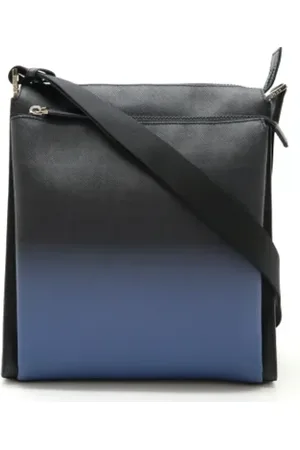 Fendi Pre-owned, Dame, Sort, ONE SIZE, Uld, Pre-owned Laeder fendi-tasker