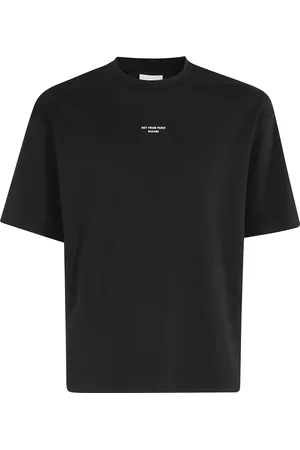 Drôle de Monsieur Top, Herre, Sort, S, Bomuld, Klassisk T-shirt med slogan