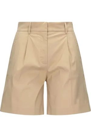 K-Way Shorts, Dame, , L, Bomuld, Twill Tech Chino Shorts uden Plisser