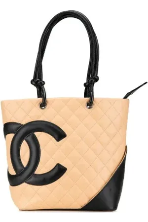 CHANEL Pre-owned, Dame, , ONE SIZE, Tyl, Pre-owned Laeder chanel-tasker