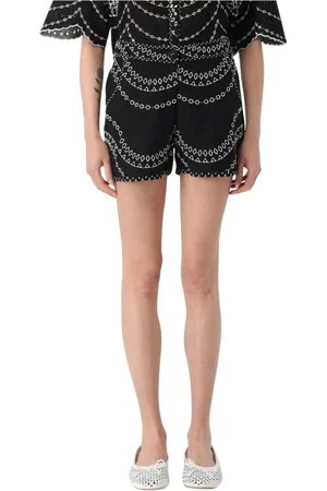 CHARO RUIZ IBIZA Shorts, Dame, Sort, S, Boheme Blonde Mini Nederdel