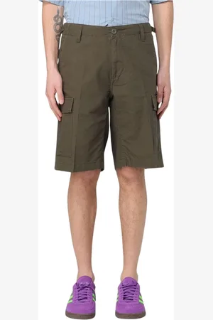 Carhartt Shorts, Herre, Grøn, W28, Uld, Stilfulde Cargo Shorts til Mænd
