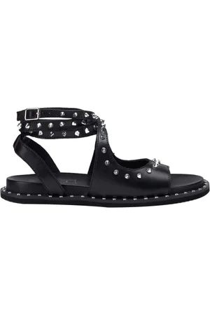 Cult Sko, Dame, Sort, 39 EU, Sorte Sandaler med Stropper