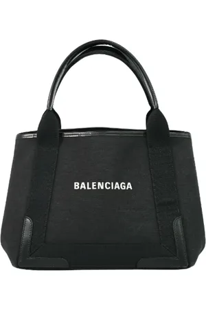 Balenciaga Pre-owned, Dame, Sort, ONE SIZE, Tyl, Pre-owned Canvas balenciaga-tasker