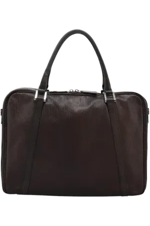 Fendi Pre-owned, Dame, Brun, ONE SIZE, Tyl, Pre-owned Laeder fendi-tasker