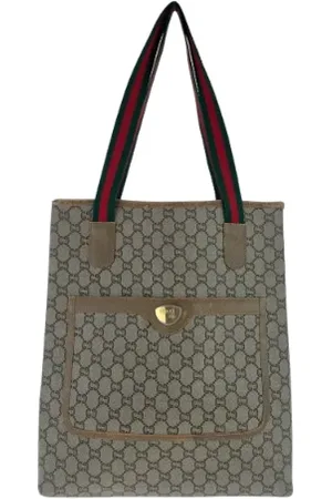 Gucci Pre-owned, Herre, , ONE SIZE, Pre-owned Canvas gucci-tasker