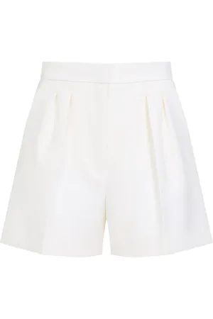 Max Mara Shorts, Dame, Hvid, XS, Uld, Bermuda Lana Shorts