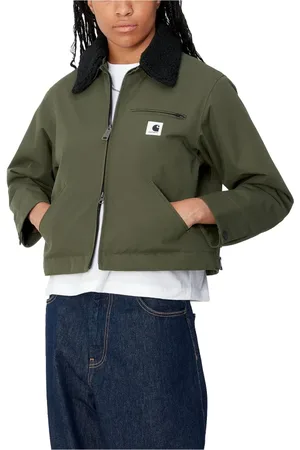Carhartt Jakke, Dame, Grøn, L, Nylon, Funktionel Grøn Nylon Jakke