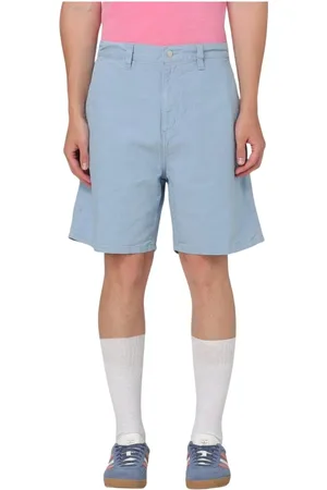 Carhartt Shorts, Herre, Blå, XL, Bomuld, Afslappede bomuldsshorts
