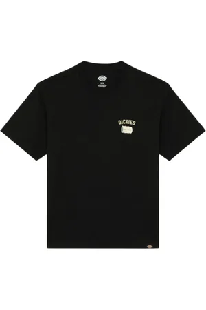 Dickies Top, Herre, Sort, S, Bomuld, Service Crew Short Sleeve Tee