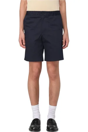Ami Shorts, Herre, Blå, M, Uld, Blå Afslappede Shorts Moderne Design