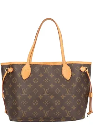 LOUIS VUITTON Pre-owned, Dame, Brun, ONE SIZE, Tyl, Pre-owned canvas tasker