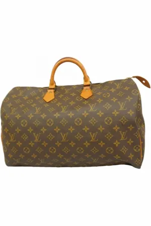 LOUIS VUITTON Pre-owned, Dame, Brun, ONE SIZE, Tyl, Pre-owned canvas tasker