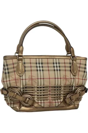 Burberry Pre-owned, Dame, , ONE SIZE, Uld, Pre-owned Laeder hndtasker