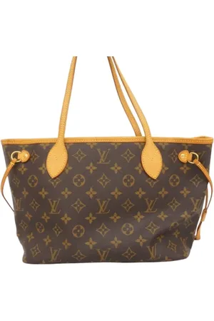 LOUIS VUITTON Pre-owned, Dame, Brun, ONE SIZE, Tyl, Pre-owned canvas tasker