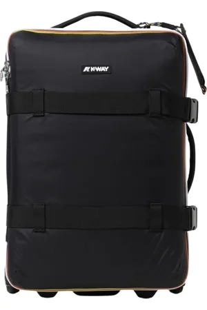 K-Way Kuffert, unisex, Sort, ONE SIZE, Rullekuffert Letvægts Grøn Rejsetaske