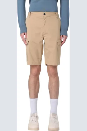 save the duck Shorts, Herre, Brun, XL, Uld, Stilfuld Kamel Pufferjakke med hætte