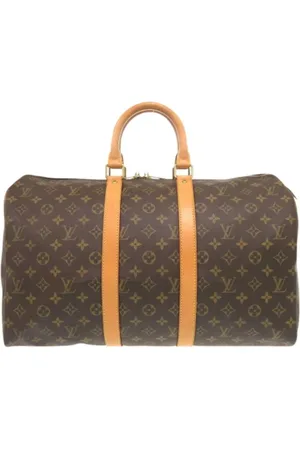 LOUIS VUITTON Pre-owned, unisex, Brun, ONE SIZE, Tyl, Pre-owned canvas tasker