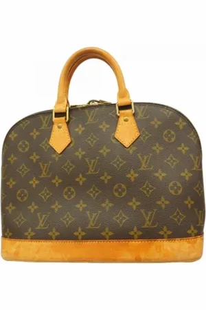 LOUIS VUITTON Pre-owned, Dame, Brun, ONE SIZE, Tyl, Pre-owned canvas tasker