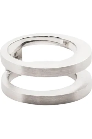 TOM WOOD Tilbehør, Dame, Grå, 54 MM, Elegant Sølv Juvelring