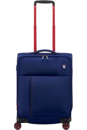 Roncato Kuffert, unisex, Blå, ONE SIZE, Nylon, Kabine Trolley med 4 hjul Move