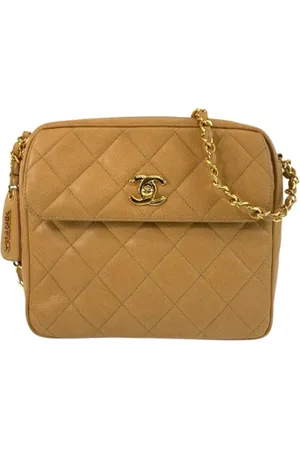 CHANEL Pre-owned, Dame, , ONE SIZE, Uld, Pre-owned Laeder chanel-tasker