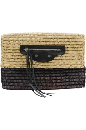 Balenciaga Pre-owned, Dame, , ONE SIZE, Tyl, Pre-owned Stof clutches