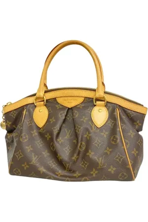 LOUIS VUITTON Pre-owned, Dame, Brun, ONE SIZE, Tyl, Pre-owned canvas tasker