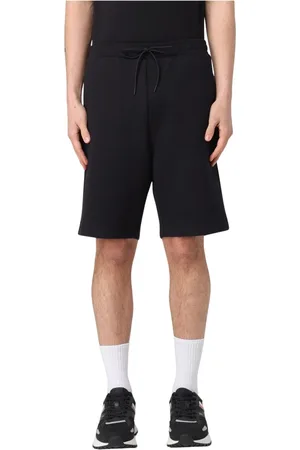 HUGO BOSS Shorts, Herre, Sort, L, Uld, Stilfuld Headlo Shorts til Mænd