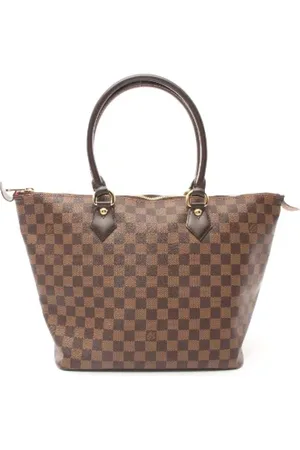 LOUIS VUITTON Pre-owned, Dame, Brun, ONE SIZE, Tyl, Pre-owned canvas tasker