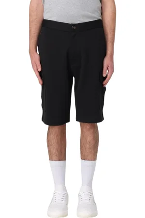 Brunello Cucinelli Shorts, Herre, Sort, XL, Uld, Grå Cargo Shorts med Lommer