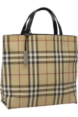 Burberry Pre-owned, Dame, , ONE SIZE, Tyl, Pre-owned Laeder hndtasker