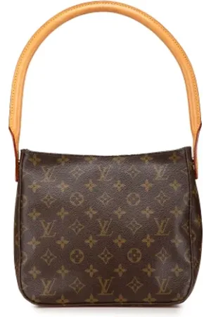 LOUIS VUITTON Pre-owned, Dame, Brun, ONE SIZE, Uld, Pre-owned canvas tasker