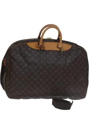 LOUIS VUITTON Pre-owned, Dame, Brun, ONE SIZE, Uld, Pre-owned canvas tasker