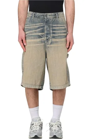 Diesel Shorts, Herre, Blå, W33, Denim, Tømrer Denim Shorts
