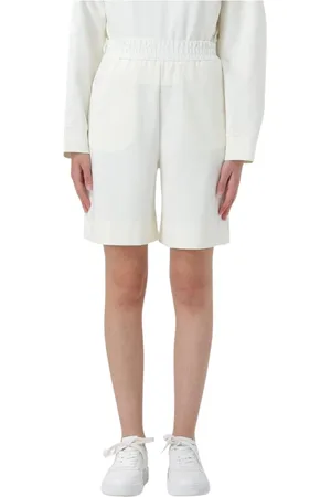 Emporio Armani Shorts, Dame, Hvid, XS, Hvide Moderne Dame Shorts