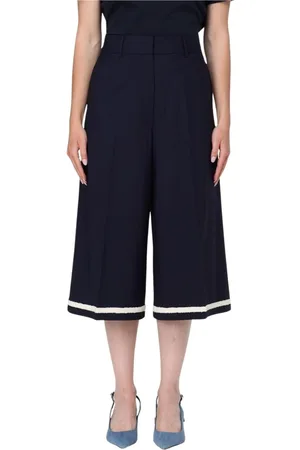 Msgm Shorts, Dame, Blå, XS, Blå Tailored Shorts til Kvinder
