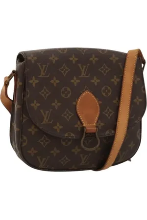 LOUIS VUITTON Pre-owned, Dame, Brun, ONE SIZE, Uld, Pre-owned canvas tasker