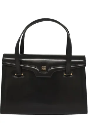 Givenchy Pre-owned, Dame, Sort, ONE SIZE, Uld, Pre-owned Laeder hndtasker