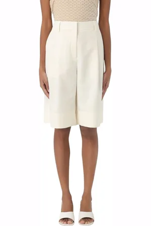 HUGO BOSS Shorts, Dame, Hvid, XS, Hvide Klassiske Shorts til Kvinder
