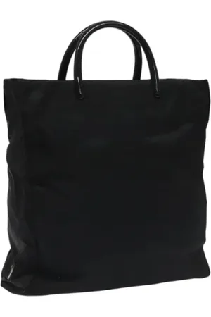 Prada Pre-owned, Dame, Sort, ONE SIZE, Nylon, Pre-owned nylon hndtasker