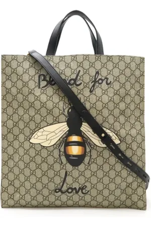 Gucci Pre-owned, Dame, , ONE SIZE, Uld, Pre-owned Laeder gucci-tasker