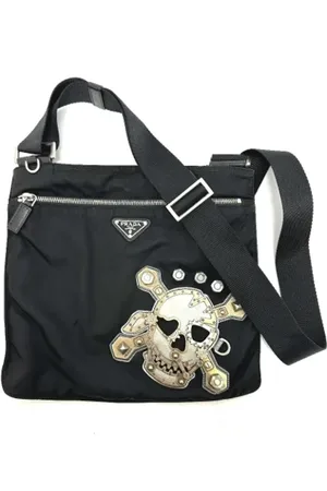 Prada Pre-owned, Dame, Sort, ONE SIZE, Nylon, Pre-owned nylon prada-tasker