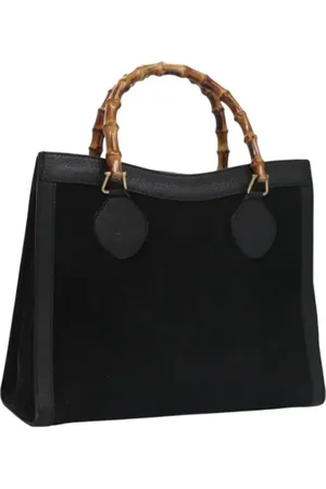 Gucci Pre-owned, Dame, Sort, ONE SIZE, Uld, Pre-owned Ruskind gucci-tasker