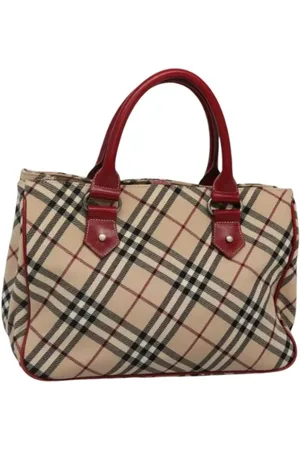 Burberry Pre-owned, Dame, , ONE SIZE, Tyl, Pre-owned canvas håndtasker